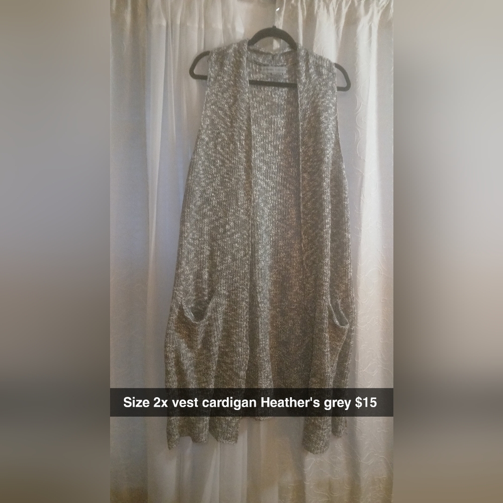 Heather Gray Women's Sweater Vest